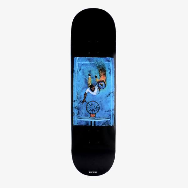Quasi Justin Henry 'Game' Skateboard Deck Black - 8.5