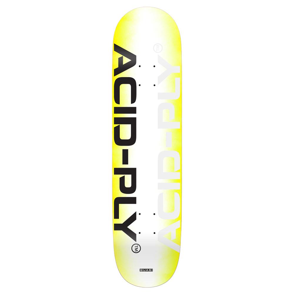 Quasi Technology One Skateboard Deck (Yellow) - 8.00