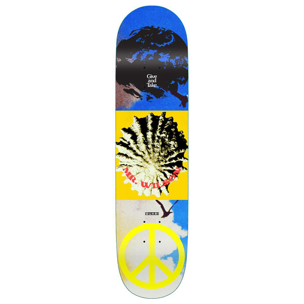 Quasi Wilson Aquarius Skateboard Deck - 8.125