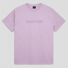 Pass-Port Official Embroidery T Shirt - Lavender