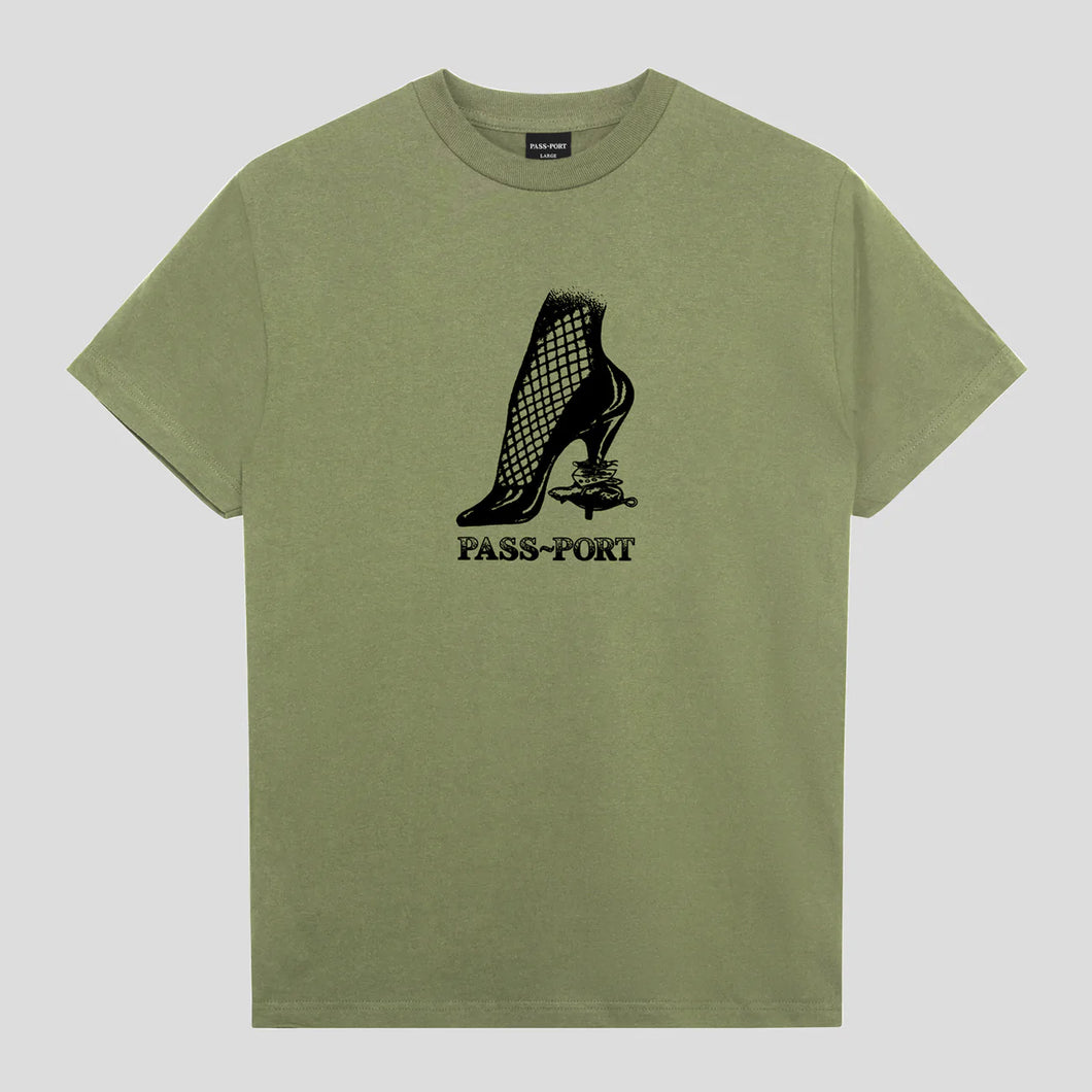 Pass-Port Rat Trap T Shirt - Pistaccio