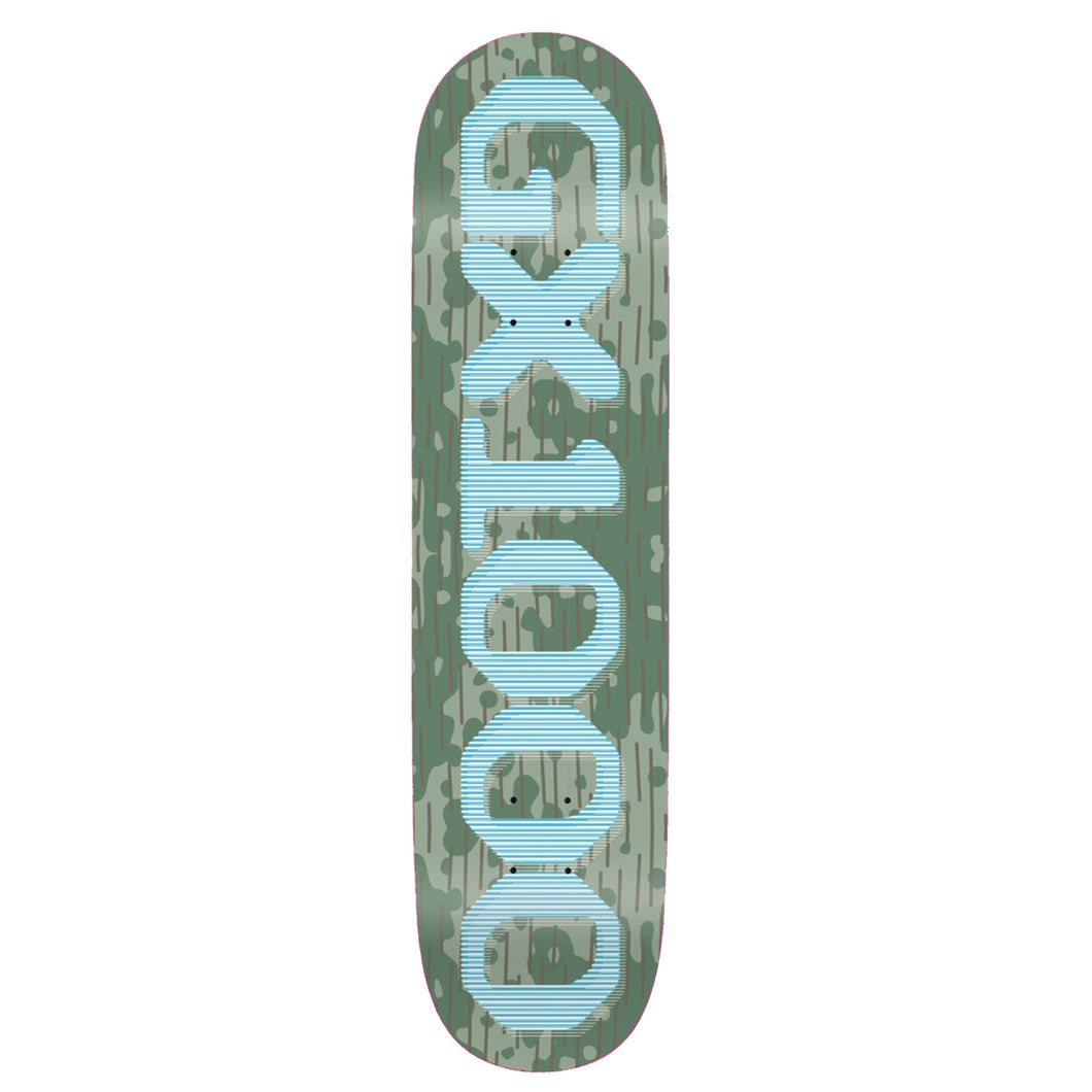 GX1000 OG Rain Camo Skateboard Deck (Two) - 8.5