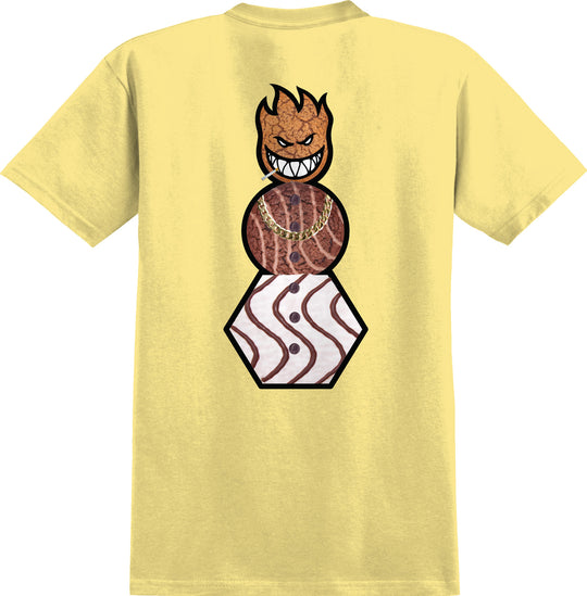 Spitfire X Quartersnacks Snackman T-Shirt - Banana