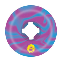 Santa Cruz Slime Balls Brains Speed Balls 99a Swirl Blue/Purple Wheels - 54mm