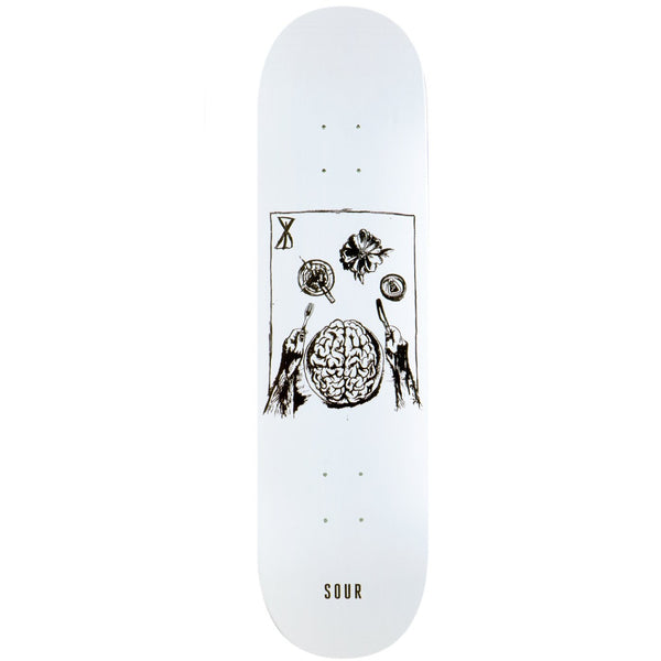 Sour Solution Skateboards Brainfeast Skateboard Deck - 8.25
