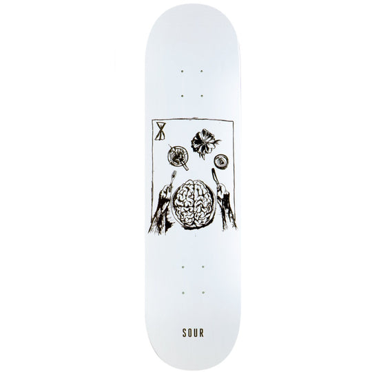Sour Solution Skateboards Brainfeast Skateboard Deck - 8.25