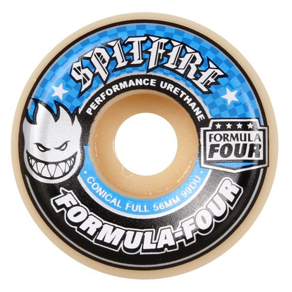 Spitfire Formula Four Conical Full 99D Skateboard Wheels - 56mm