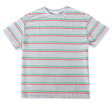 Skateboard Cafe Stripe Tee Heather / Green