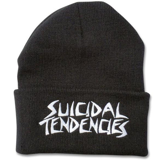Suicidal Tendencies Beanie Embroidered ST OG Logo - Black