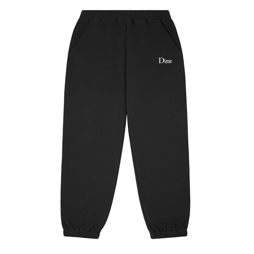 Dime MTL Classic Sweatpants Black Slugger Skate Store