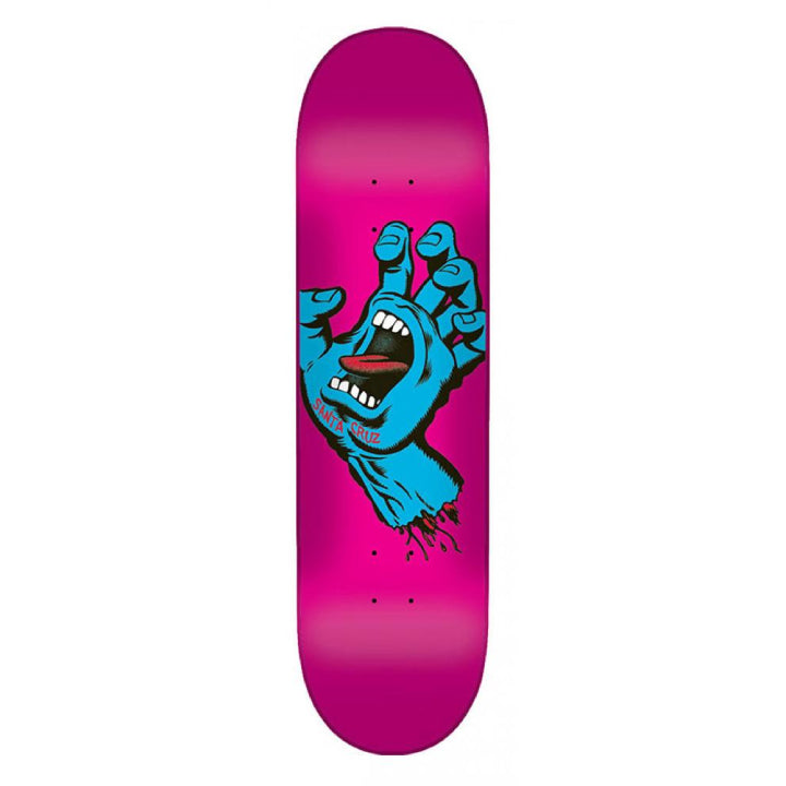 Santa Cruz Screaming Hand Skateboard Deck - 7.8