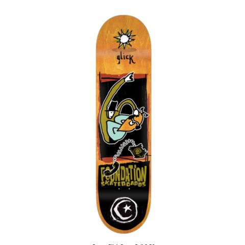 Foundation Corey Glick Phone Call Skateboard Deck - 8.5