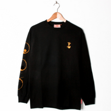 Lovenskate Drink Chai, Get Rad Longsleeve T-Shirt - Black