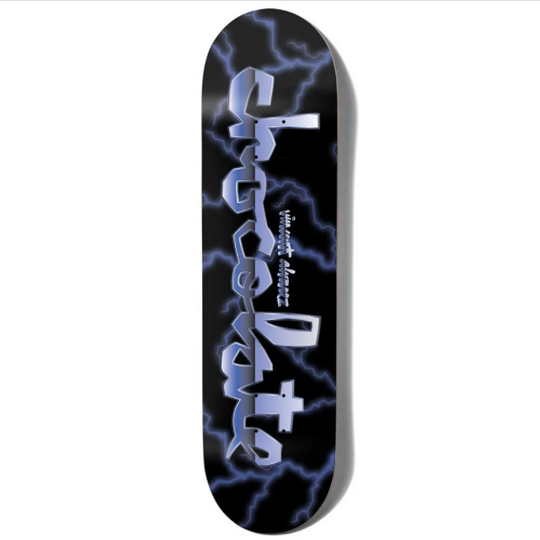 Chocolate Skateboards Vincent Alvarez Lightning One Off Skateboard Deck - 8.5