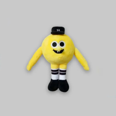 Blast Skates Mascot Cuddle Buddy - Yellow