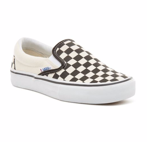 Vans checkerboard 2025 slip on womens