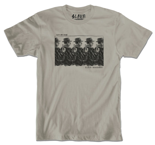 $lave Skateboards Copy Machine T Shirt - Concrete