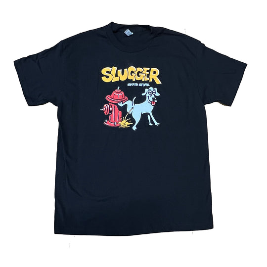 Slugger Jacob Dog Piss Tee - Black