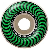 Spitfire Formula Four Classics 99D Skateboard Wheels Green Swirl - 52mm