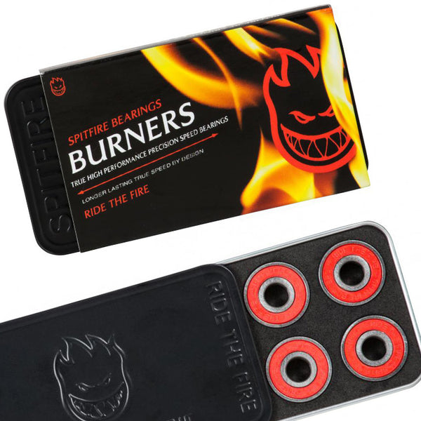 Spitfire Burner Red 8 MM Skateboard Bearings