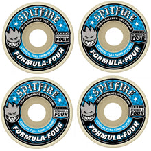 Spitfire Formula Four Skateboard Wheels Conical Full 99Du Natural 52mm