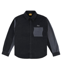 Dime MTL Polar Fleece Button Up Shirt - Black