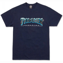 Thrasher Magazine Black Ice T-shirt - Navy
