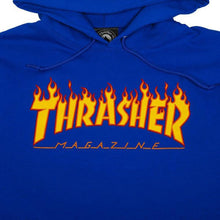 Thrasher Magazine Flame Logo Hoody - Royal