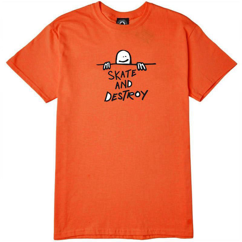 Thrasher magazine Gonz Sad Logo T-Shirt Orange – Slugger Skate Store