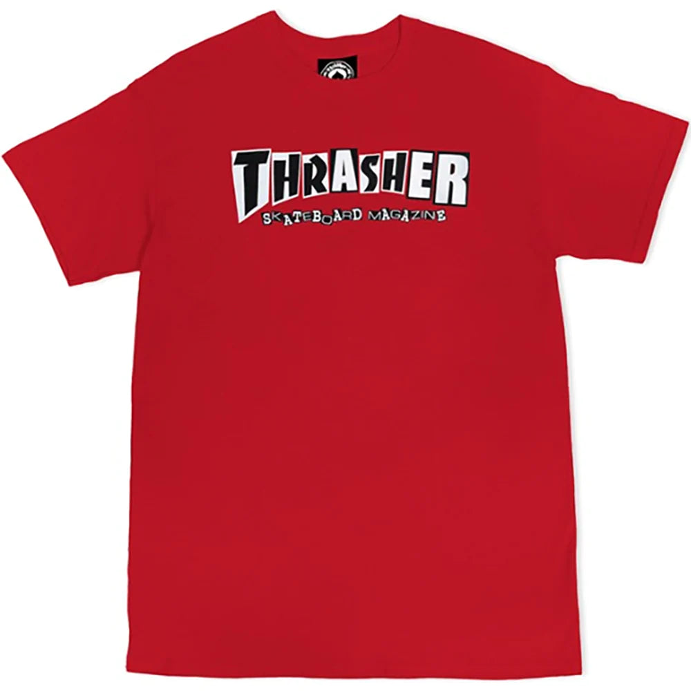 Thrasher X Baker Skateboards Red T-shirt