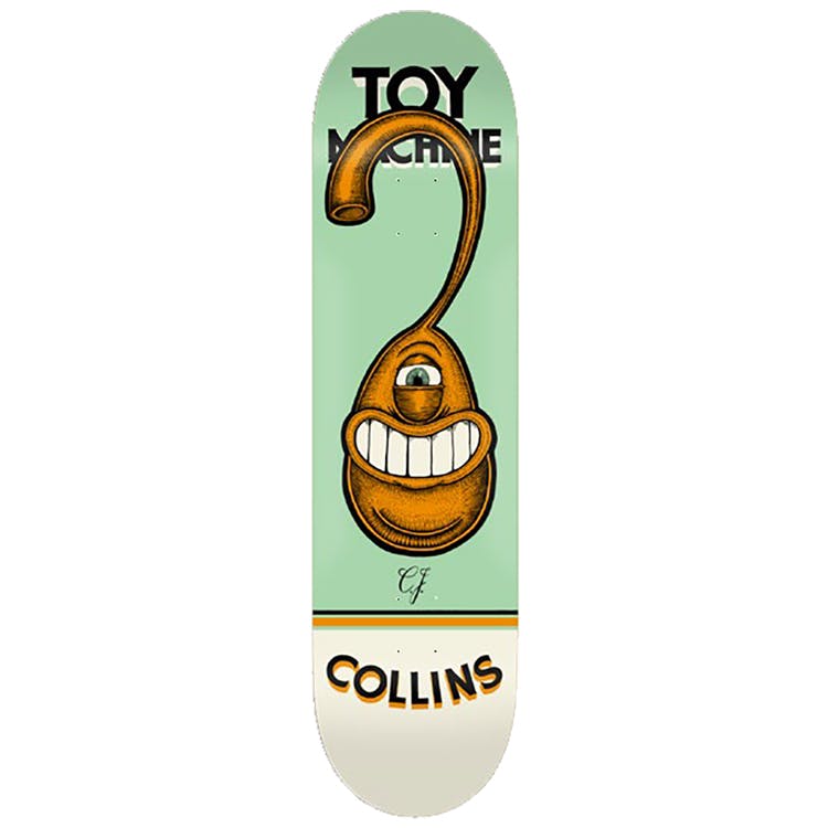 Toy Machine CJ Collins Pen N Ink Skateboard Deck - 8.25