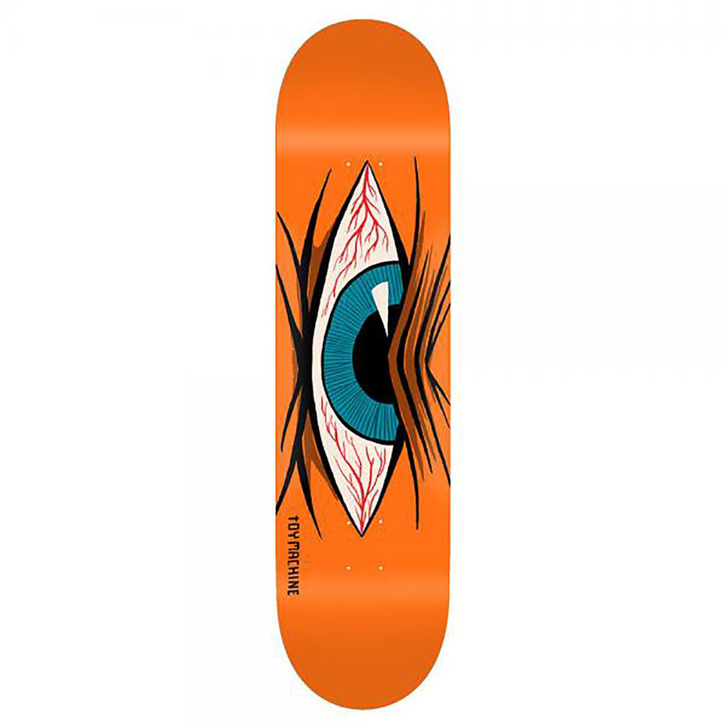 Toy Machine Mad Eye Orange PP Skateboard Deck - 8.0