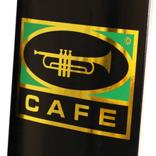 Skateboard Cafe Trumpet Logo Skateboard Deck Black/Gold - 8.25