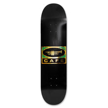Skateboard Cafe Trumpet Logo Skateboard Deck Black/Gold - 8.25