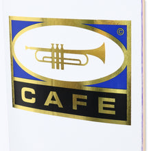 Skateboard Cafe Trumpet Logo Skateboard Deck White/Silver - 8.00