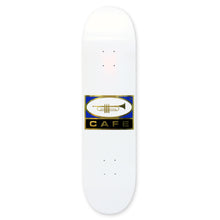 Skateboard Cafe Trumpet Logo Skateboard Deck White/Silver - 8.00