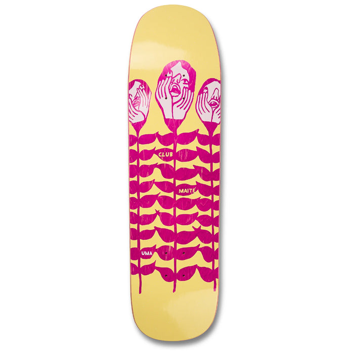 Uma Landsleds Abnormal Growth Maite Skateboard Deck - 8.7 (Custom Shape)