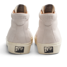 Last Resort VM001 Suede Hi White/White Skateboard Shoe