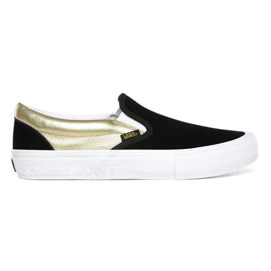 black and gold vans shoes