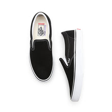 Vans Skate Slip-On Pro Skateboarding Shoes - Black/White