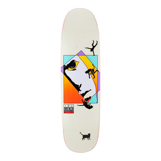 Welcome Skateboards Miller Faces on Catblood 2.0 Bone Skateboard Deck - 8.75