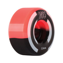 Welcome Skateboards Orbs Apparitions Splits - Coral/Black Skateboard Wheels - 53mm