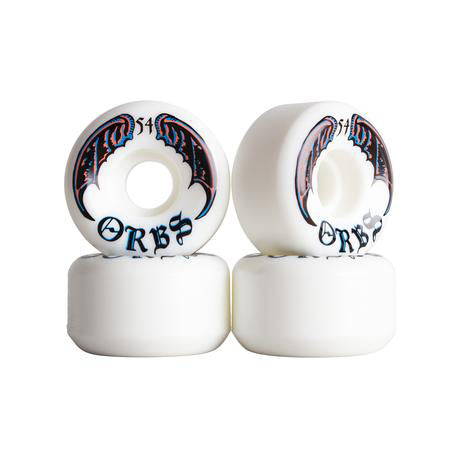 Welcome Skateboards Orbs Specters Wheels 54mm - White