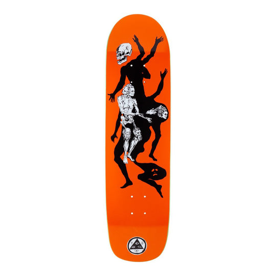 Welcome Skateboards The Magician on Son of Planchette Orange Skateboard Deck - 8.38