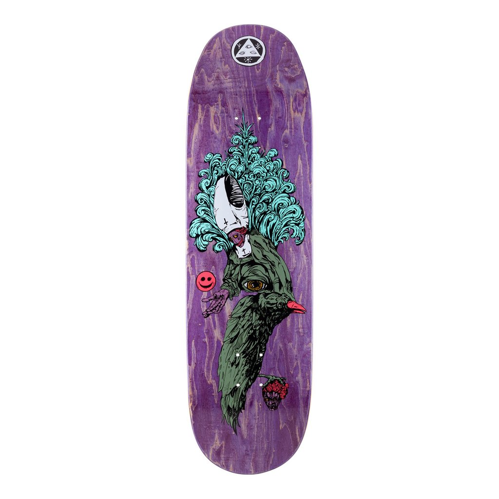 Welcome Skateboards Tonight I'm Yours on Baculus Skateboard Deck - 9.00 (Purple Stain)