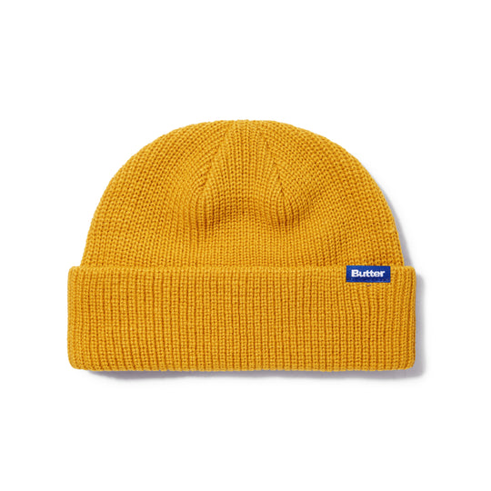 Butter Goods Wharfie Beanie - Gold