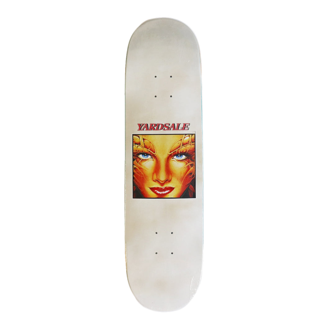 Yardsale Face Yellow Skateboard Deck - 8.25