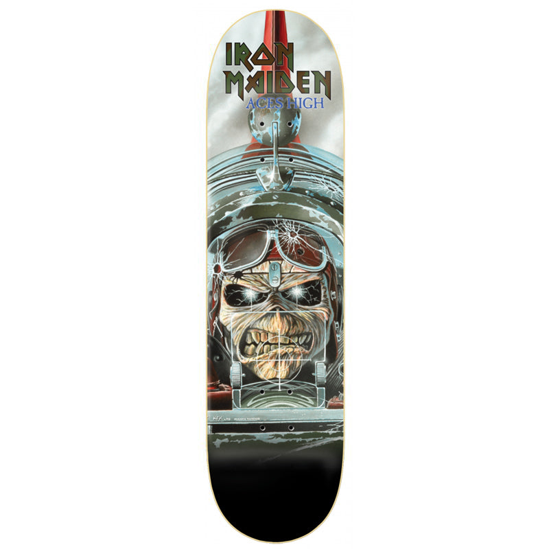 Zero x Iron Maiden Aces High Skateboard Deck - 8.38