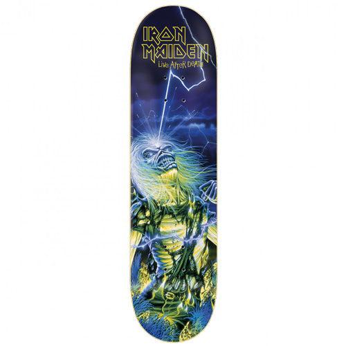 Zero x Iron Maiden Live After Death Skateboard Deck - 8.25