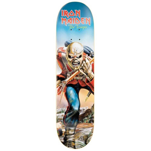Zero x Iron Maiden Trooper Skateboard Deck - 8.25
